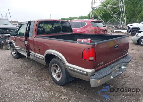 1998 Chevrolet S-10 Ls Fleetside from USA, damaged, VIN 1GCCS19X4W8101503